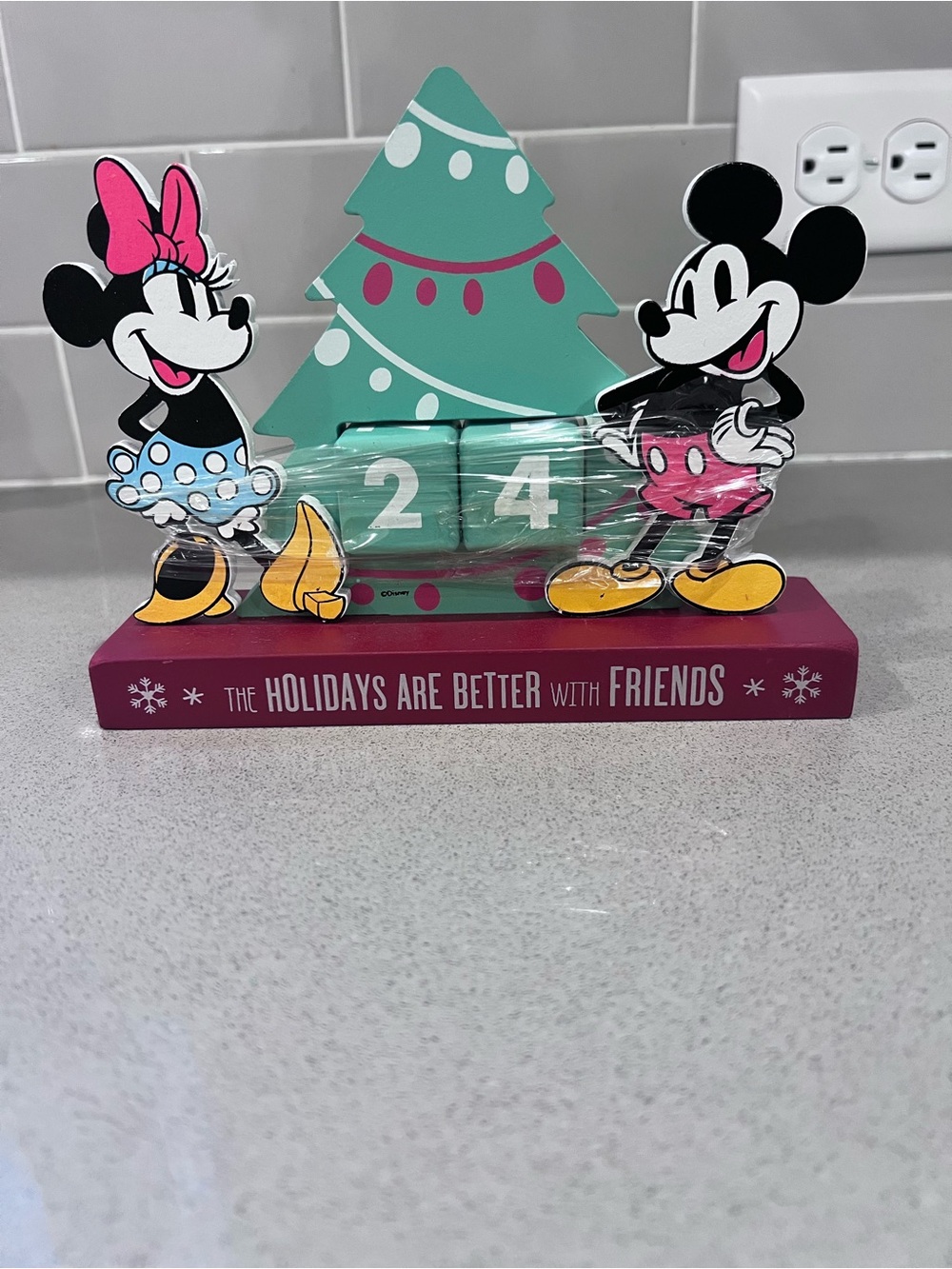 Disney 100th Mickey Minnie Mouse Christmas Calendar Countdown
Holiday